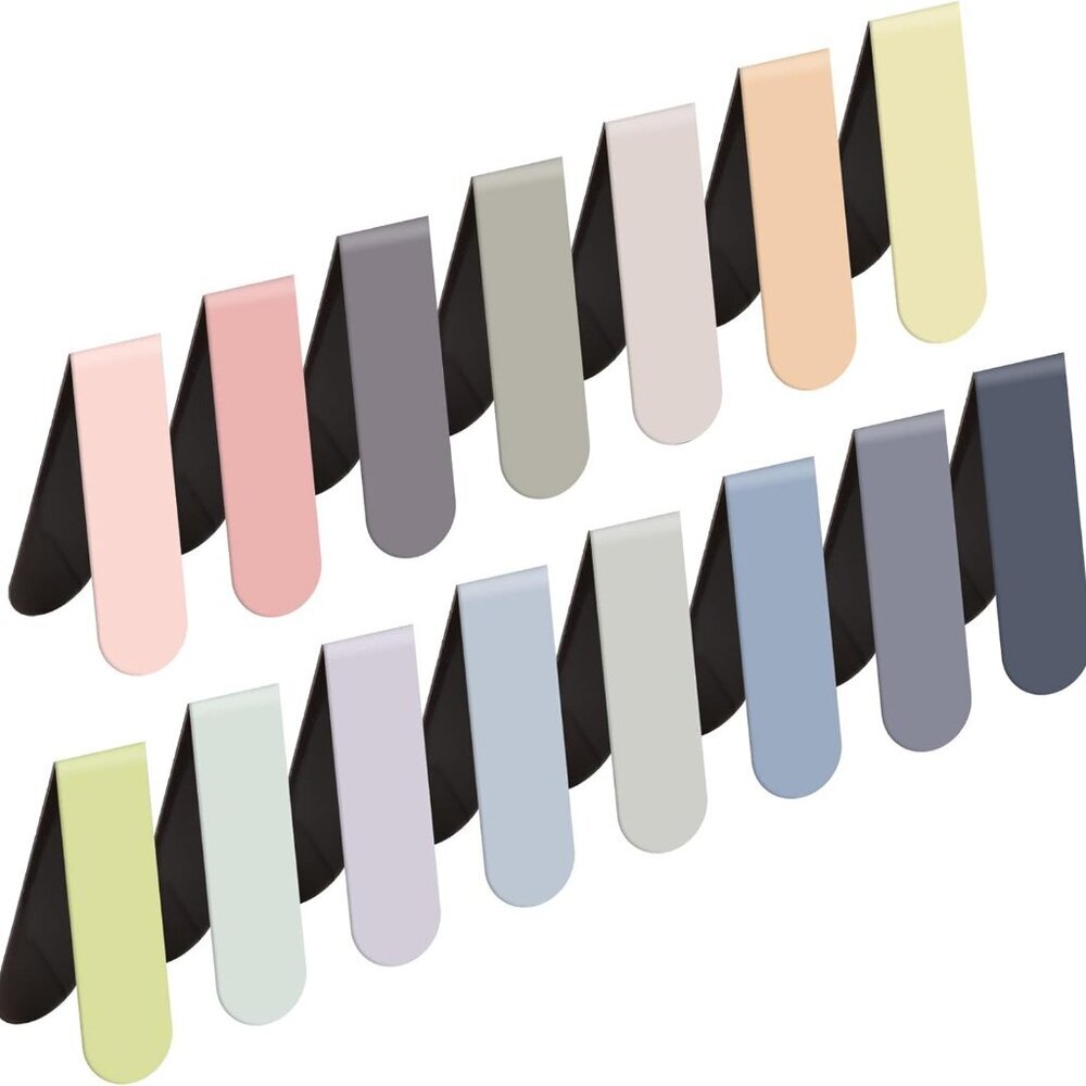 Magnetic Bookmarks, 15PCS Magnetic Cute Bookmark for Teacher, Women, Men & Kids